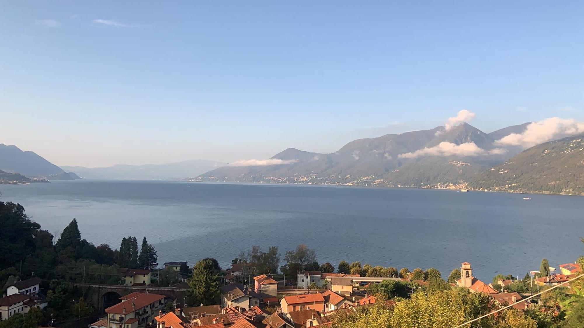 Casa Colmegna Mit Traumhaften See- Und Bergblick 루이노 객실 사진